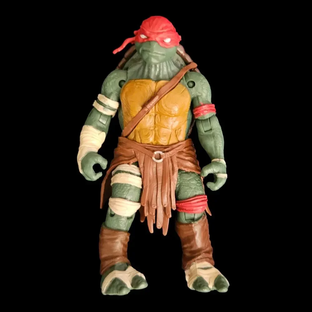 Teenage Mutant Ninja Turtles Action Figures Lot Raphael Leonardo Playmates 2014
